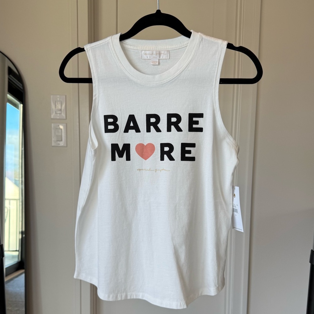 Barre More tank by Spiritual Gangster